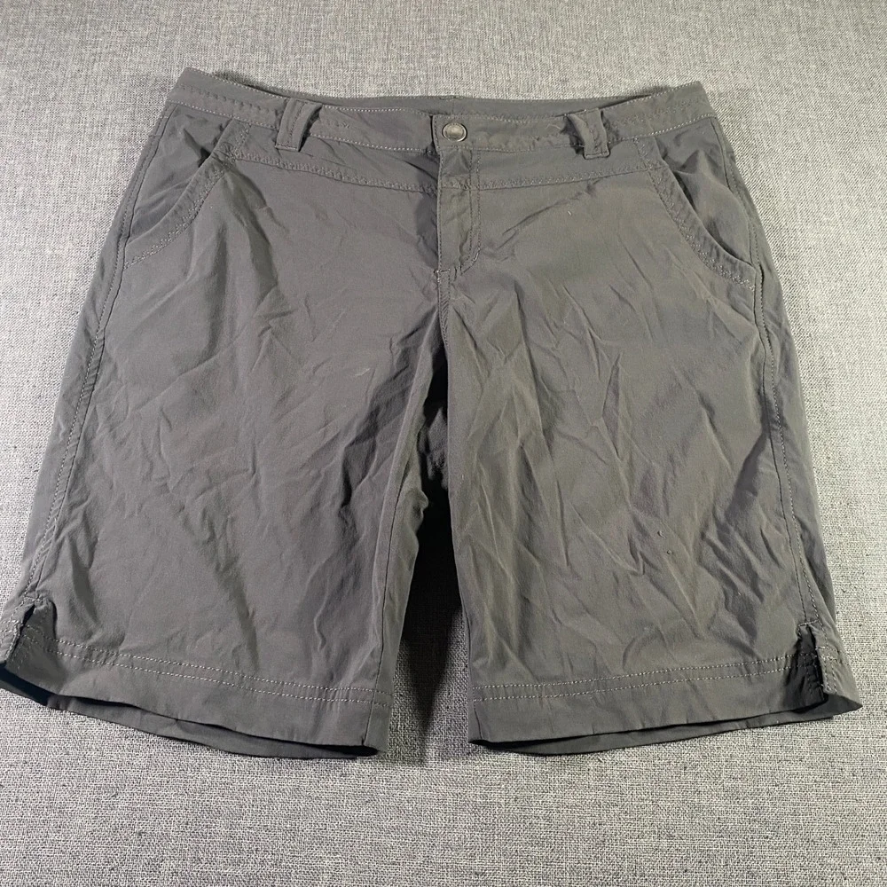 Eddie Bauer First Ascent Shorts Womens Size 10 Hiking Casual‎ Gray